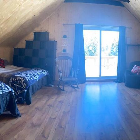 Le Jazz- Chalet Rustique/Chic Avec Spa Notre-Dame-Des-Bois Εξωτερικό φωτογραφία